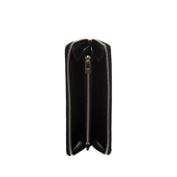 Yves Saint Laurent Black Leather Wallet Chain - Picture 3 of 3